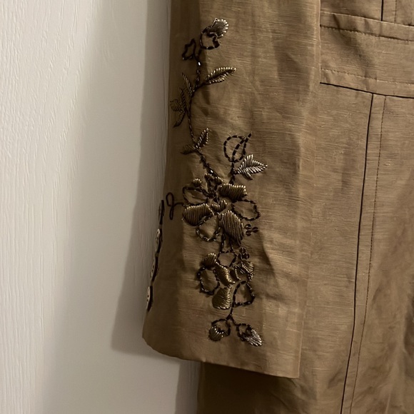 NWT silk and linen Planet pant suit - Picture 7 of 16